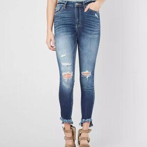 NEW KanCan™ High Rise Ankle Straight Jean Estilo #20972025 X 25